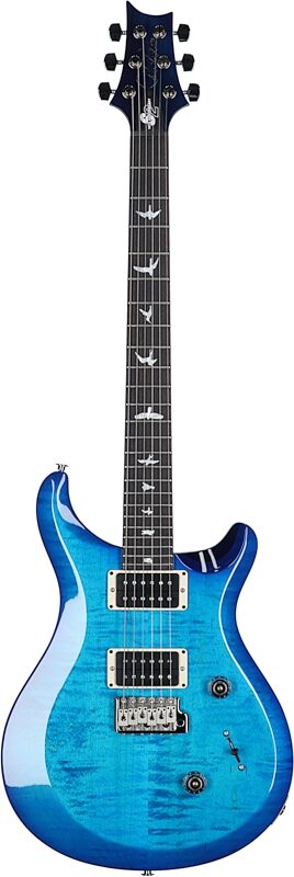 Paul Reed Smith PRS S2 Custom 24 10th Anniversary Limited Edition Electric Guitar (with Gig Bag), Lake Blue, Full Straight Front