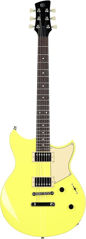 Yamaha Revstar Element RSE20 Electric Guitar, Neon Yellow, Full Straight Front