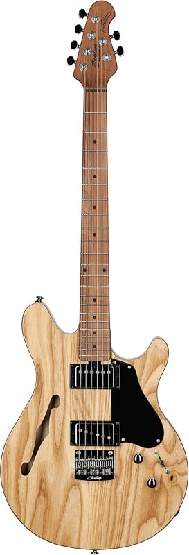 Sterling by Music Man James Valentine JV60 Chambered Electric Guitar, Natural, Full Straight Front