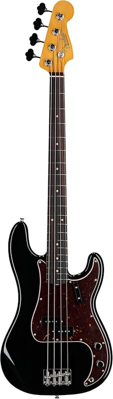 Fender American Vintage II 1960 Precision Electric Bass, Rosewood Fingerboard, Black, USED, Blemished, Full Straight Front