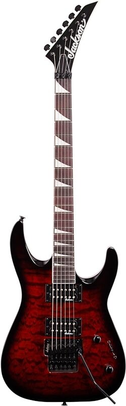 Jackson JS Series Dinky Arch Top JS32Q DKA Electric Guitar, Amaranth Fingerboard, Dark Sunburst, Full Straight Front
