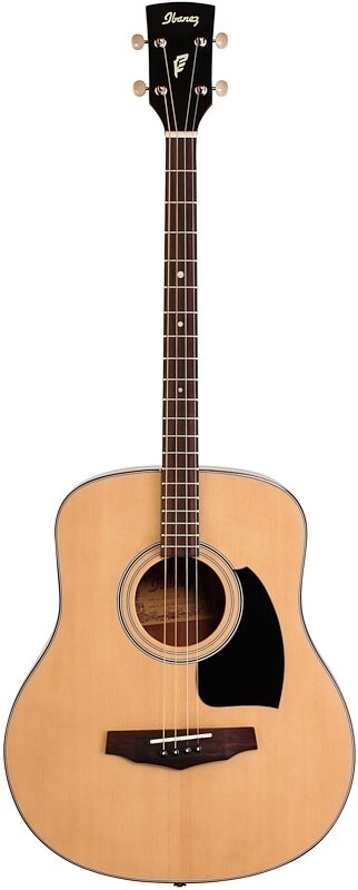 Ibanez PFT2 Tenor Acoustic Guitar, Natural, Full Straight Front