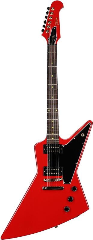 Gibson Lzzy Hale Signature Explorerbird Electric Guitar (with Case), Red, Blemished, Full Straight Front