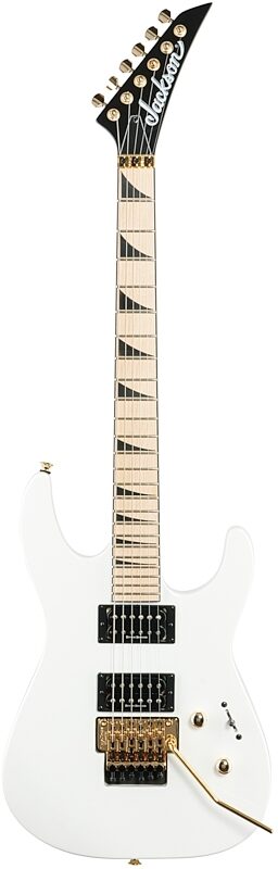 Jackson X Series Soloist SLXM DX Electric Guitar, Maple Fingerboard, Snow White, Full Straight Front