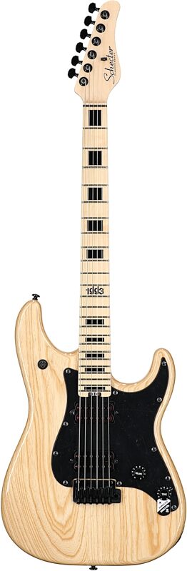 Schecter Justin Beck Ani Electric Guitar, Gloss Natural, Full Straight Front