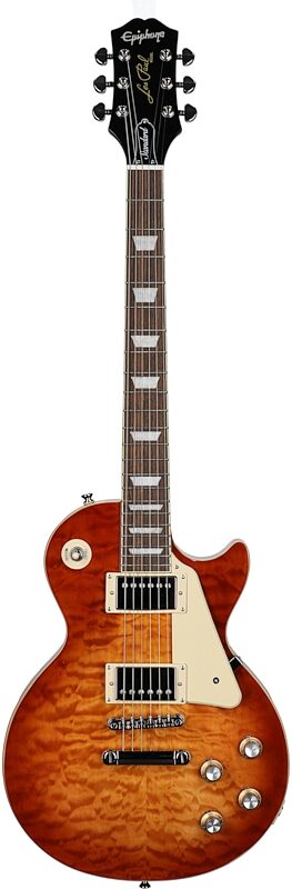Epiphone Exclusive Les Paul Standard 60s Electric Guitar, Dark Honeyburst, Full Straight Front