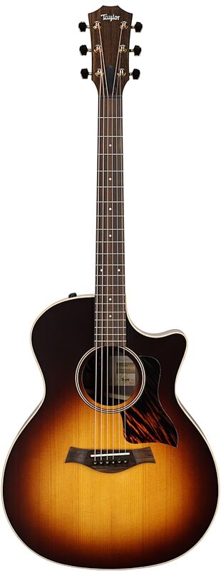 Taylor 50th Anniversary American Dream Acoustic Electric Guitar (with Case), Sunburst, Full Straight Front