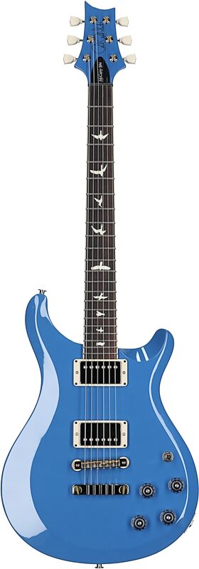 PRS Paul Reed Smith S2 McCarty 594 Thinline Electric Guitar (with Gig Bag), Mahi Blue, Full Straight Front