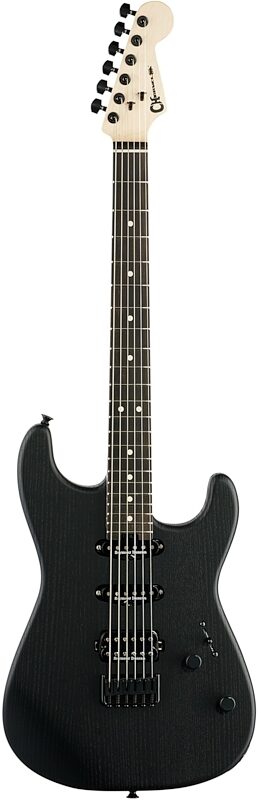 Charvel Pro-Mod San Dimas SD3 HSS HT Electric Guitar, Sassafras Black, USED, Blemished, Full Straight Front