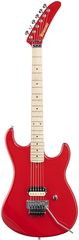 Kramer The 84 Electric Guitar, Radiant Red, Full Straight Front