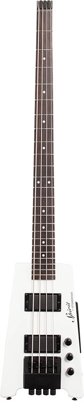 Steinberger Spirit XT-2 Standard Electric Bass (with Gig Bag), White, Full Straight Front
