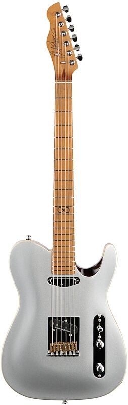 Chapman ML3 Pro Traditional Electric Guitar, Classic Argent Metallic, Full Straight Front