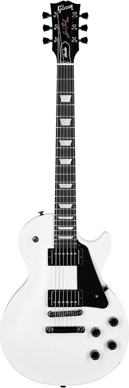 Gibson Les Paul Modern Studio Electric Guitar (with Soft Case), Worn White, Full Straight Front
