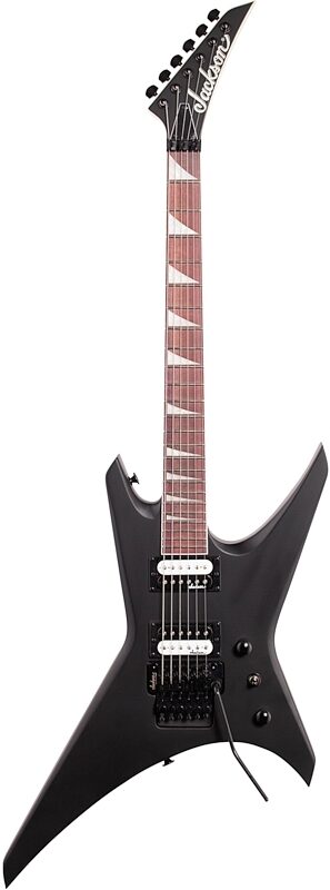 Jackson JS Series Warrior JS32 Electric Guitar, Amaranth Fingerboard, Satin Black, Full Straight Front