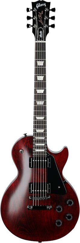 Gibson Les Paul Modern Studio Electric Guitar (with Soft Case), Wine Red, Scratch and Dent, Full Straight Front