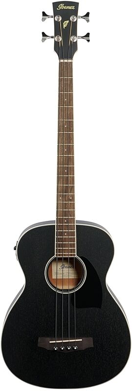 Ibanez PCBE14MH Performance Acoustic-Electric Bass, Weathered Black, Full Straight Front