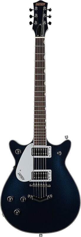 Gretsch G5622LH Electromatic CB DC Electric Guitar, Left-Handed, Midnight Sapphire, Full Straight Front