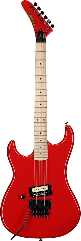 Kramer Baretta Original Series Electric Guitar, Left-Handed, Jumper Red, Full Straight Front