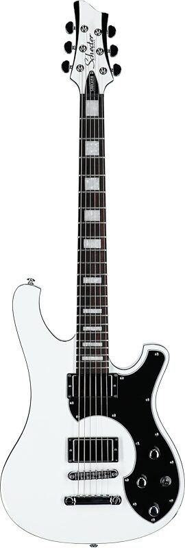 Schecter Stargazer 6 Electric Guitar, Gloss White, Full Straight Front