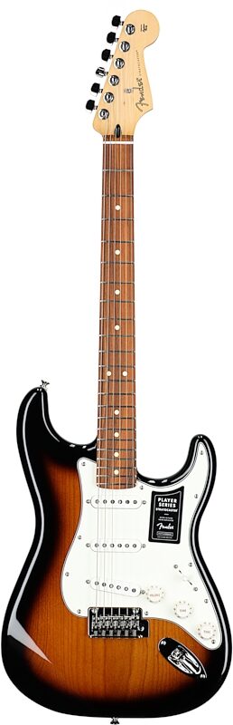 Fender Player Stratocaster Electric Guitar (Pau Ferro Fingerboard), 70th Anniversary 2-Color Sunburst, Full Straight Front