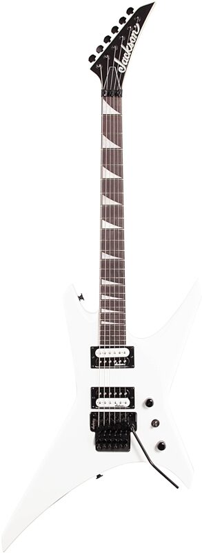 Jackson JS Series Warrior JS32 Electric Guitar, Amaranth Fingerboard, Snow White, Full Straight Front