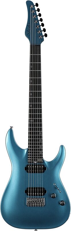 Schecter Aaron Marshall AM-7 Electric Guitar, Cobalt Slate, Full Straight Front