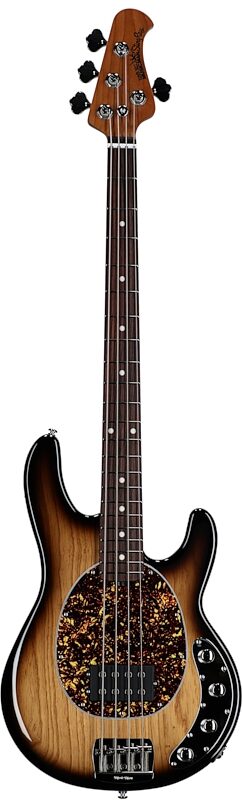 Ernie Ball Music Man StingRay Special Electric Bass (with Case), Burnt Ends, Full Straight Front