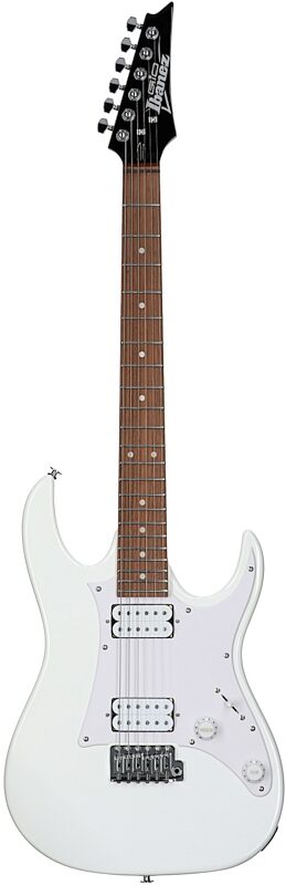 Ibanez GRX20W Electric Guitar, White, Full Straight Front