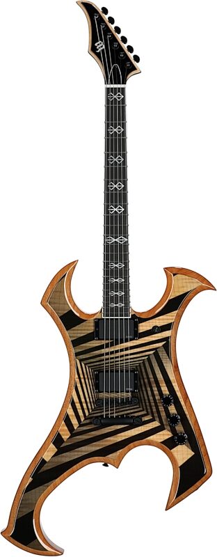 Wylde Audio Berzerker Raw Top Electric Guitar, Corridors, Full Straight Front