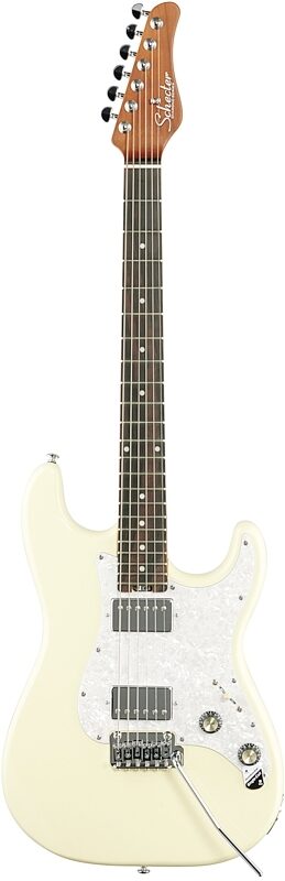 Schecter Jack Fowler Traditional Electric Guitar, Ivory White, Blemished, Full Straight Front