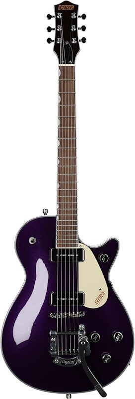 Gretsch G5210T-P90 Electromatic Jet Two 90 Single-Cut Electric Guitar, Amethyst, Full Straight Front