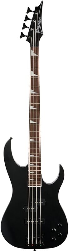 Ibanez RGB300 Electric Bass, Black Flat, Full Straight Front