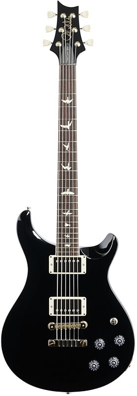 PRS Paul Reed Smith S2 McCarty 594 Thinline Electric Guitar (with Gig Bag), Black, Full Straight Front