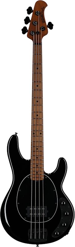 Ernie Ball Music Man StingRay Special Electric Bass (with Case), Black, Full Straight Front