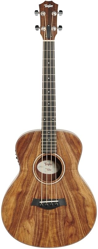 Taylor GS Mini-e Koa Bass Acoustic-Electric Bass (with Gig Bag), New, Full Straight Front