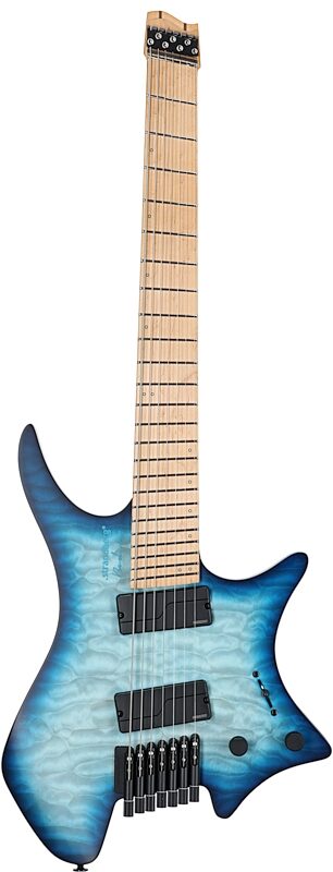 Strandberg Boden Original NX 7 Electric Guitar (with Gig Bag), Glacier Blue, Full Straight Front
