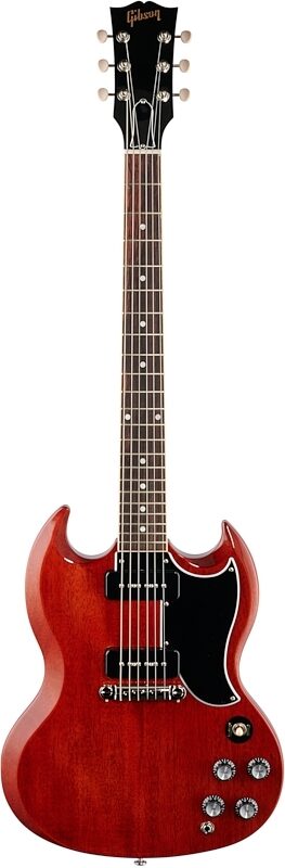 Gibson SG Special Electric Guitar (with Case), Vintage Cherry, Full Straight Front