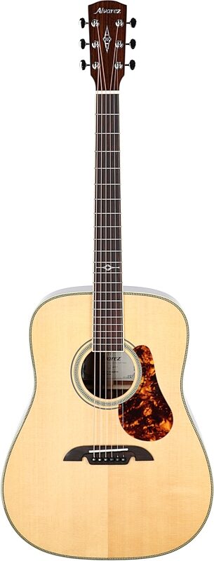 Alvarez MD60EBG Masterworks Acoustic-Electric Guitar (with Soft Case), New, Full Straight Front