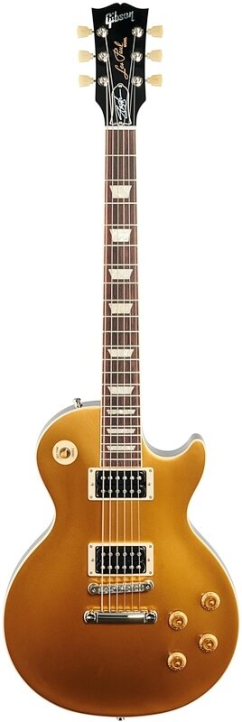 Gibson Slash Les Paul Standard Electric Guitar (with Case), Victoria Goldtop, Full Straight Front