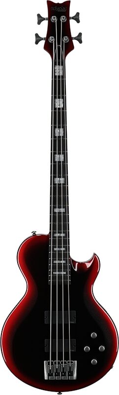 Schecter NP-4 Nadja Peulen Electric Bass, Red Syren, Full Straight Front