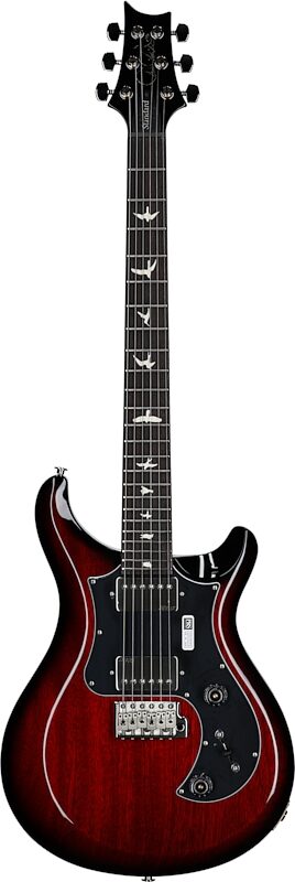 PRS Paul Reed Smith S2 Standard 24 Gloss Pattern Thin Electric Guitar (with Gig Bag), Scarlet Sunburst, Full Straight Front