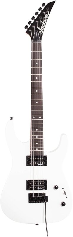 Jackson JS Series Dinky JS11 Electric Guitar, Amaranth Fingerboard, Snow White, Full Straight Front