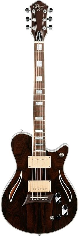 Michael Kelly Hybrid Special Electric Guitar, Pau Ferro Fingerboard, Ziricote, Full Straight Front