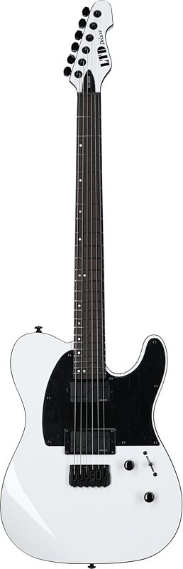 ESP LTD TE-1000 Electric Guitar, Snow White, Full Straight Front