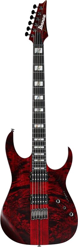Ibanez RGT1221PB Premium Electric Guitar (with Gig Bag), Stained Wine Red, Scratch and Dent, Full Straight Front