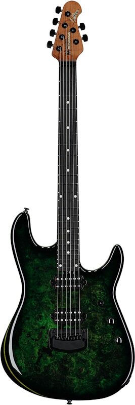 Ernie Ball Music Man Jason Richardson Cutlass HT Electric Guitar, (with Gig Bag), Kokiri Forest Green, Full Straight Front