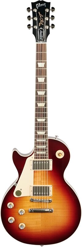 Gibson Les Paul Standard '60s Electric Guitar, Left-Handed (with Case), Bourbon Burst, Full Straight Front