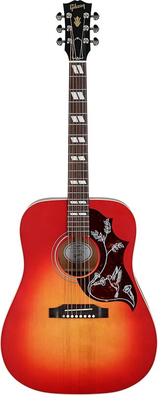 Gibson Hummingbird Special Acoustic-Electric Guitar (with Case), Vintage Cherry Sunburst, Full Straight Front