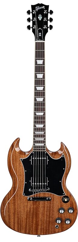 Gibson Exclusive SG Standard Electric Guitar (with Soft Case), Walnut, Full Straight Front
