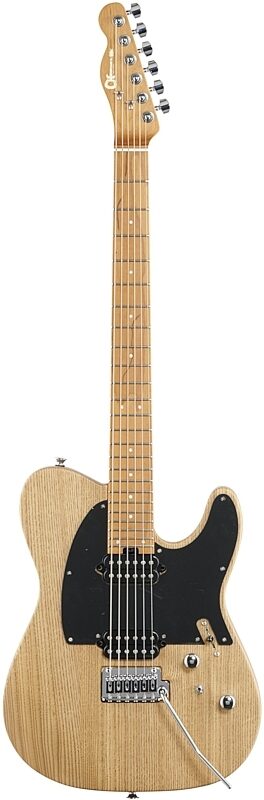 Charvel So-Cal S2 24 HH 2PT CM Electric Guitar, Natural Ash, USED, Blemished, Full Straight Front